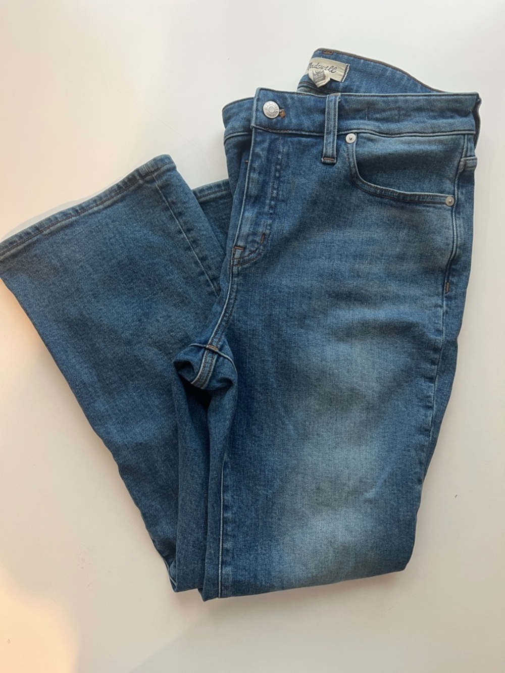 Madewell Mid Wash Blue Jeans